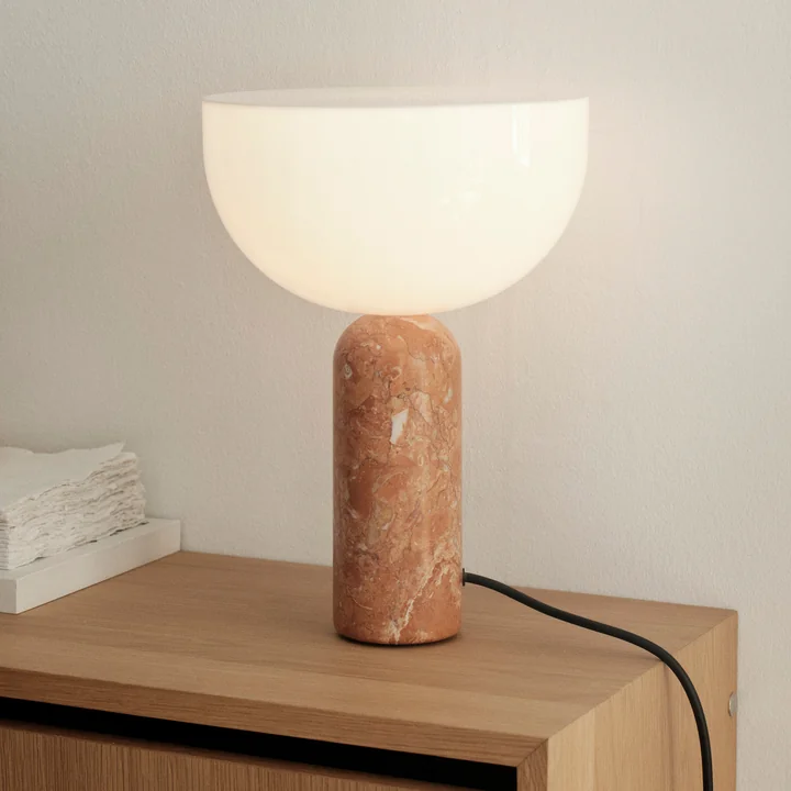 New Works - Kizu Tischleuchte S, Gris du Marais