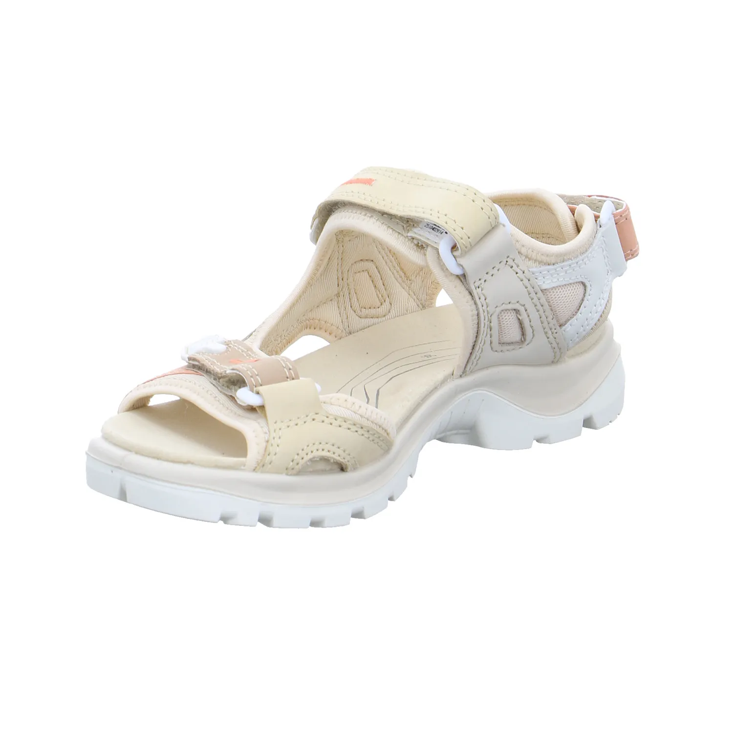 ECCO Trekking-Sandalette Beige Leder