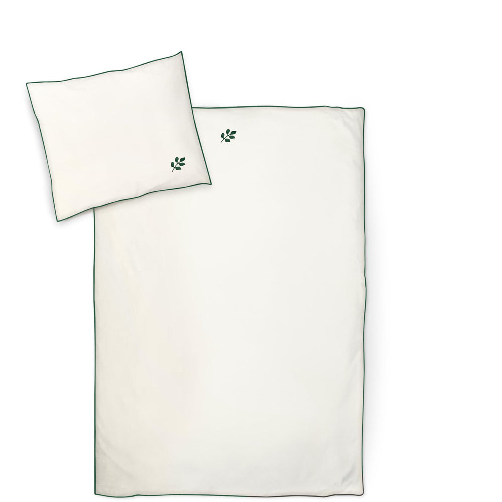 Køb Moonboon Nature With Leaf Junior Sengetøj Embroidery