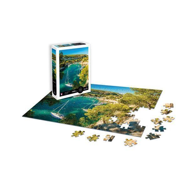 Calypto Küste Côte d'Azur 1000 Teile Puzzle