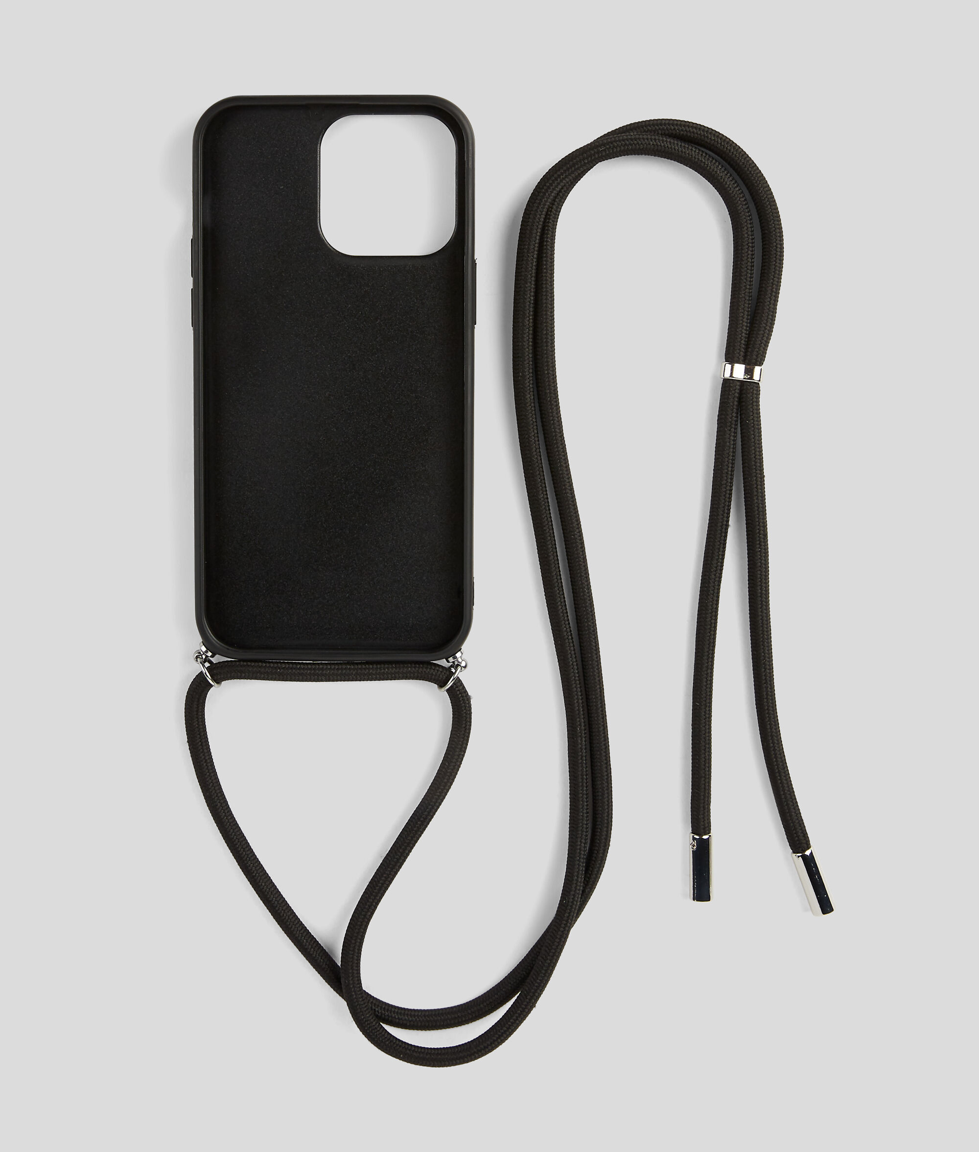 Coque logo Karl Signature pour iPhone 14 Pro