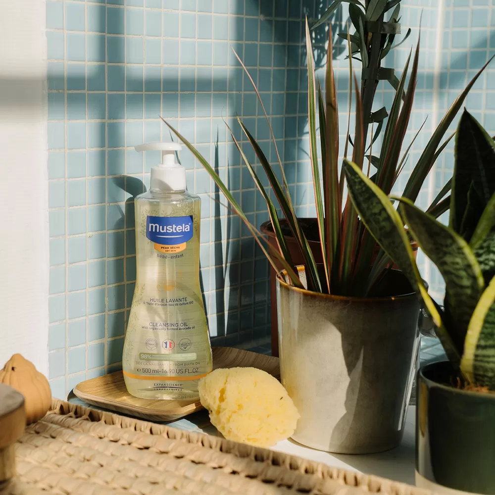 Mustela Cleansing Oil Dry Skin - 500 ml.