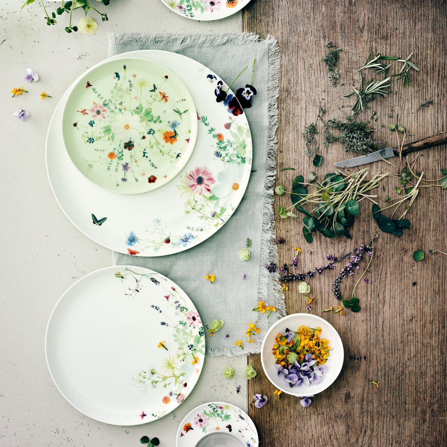 Brillance Bone China Grand Air Frühstücksteller 21 cm