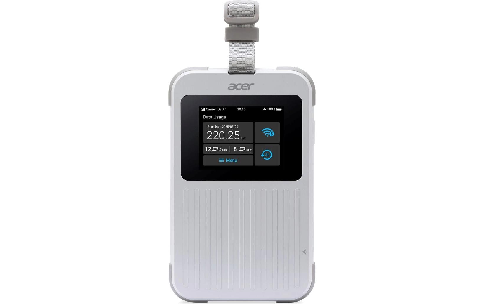 5G Router Connect M6E mit 1 GB<br>Tragbarer WLAN-Router Acer Connect M6E 5G Mobile WiFi