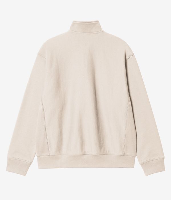 Carhartt WIP American Script Half Zip Sweatshirt (moonbeam)