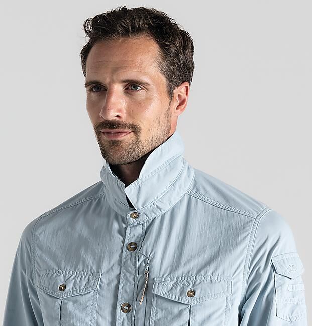 CRAGHOPPERS - CHEMISE NOSILFE ADVENTURE LS M