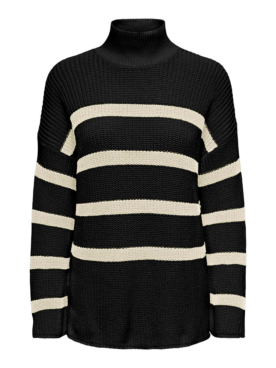 ONLBELLA Strickpullover Black