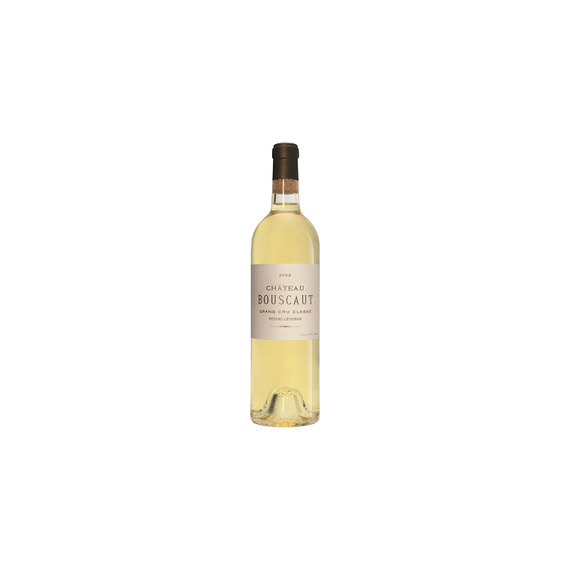 Château BOUSCAUT Blanc 2022 - Pessac-Léognan Blanc - Cru Classé - par Carton de 6 bouteilles 75 cl