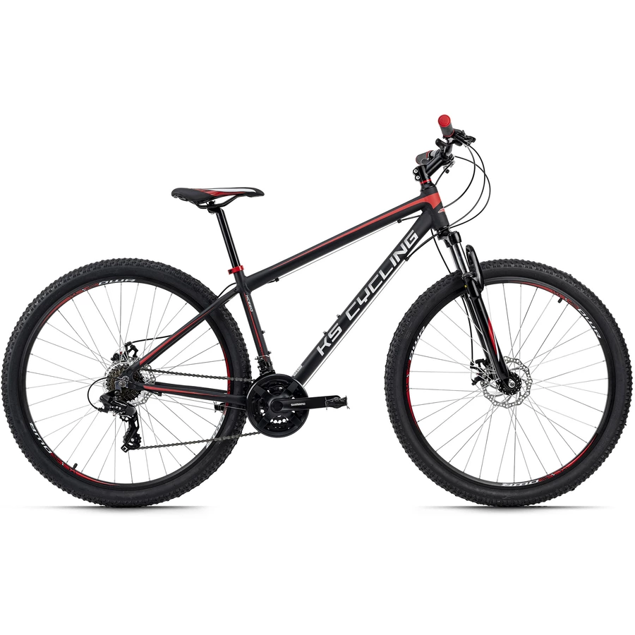 KS Cycling MTB Hardtail Twentyniner 29 Zoll Xceed schwarz-rot