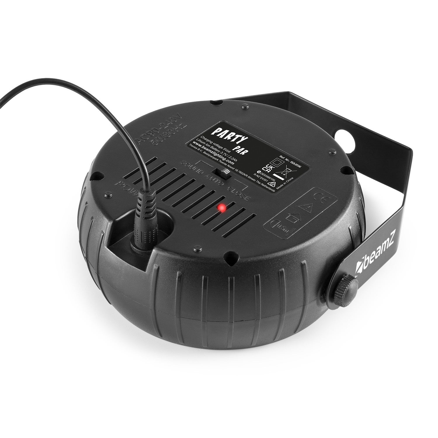 BeamZ PLP10 Battery Party Par 6X 2W RGB