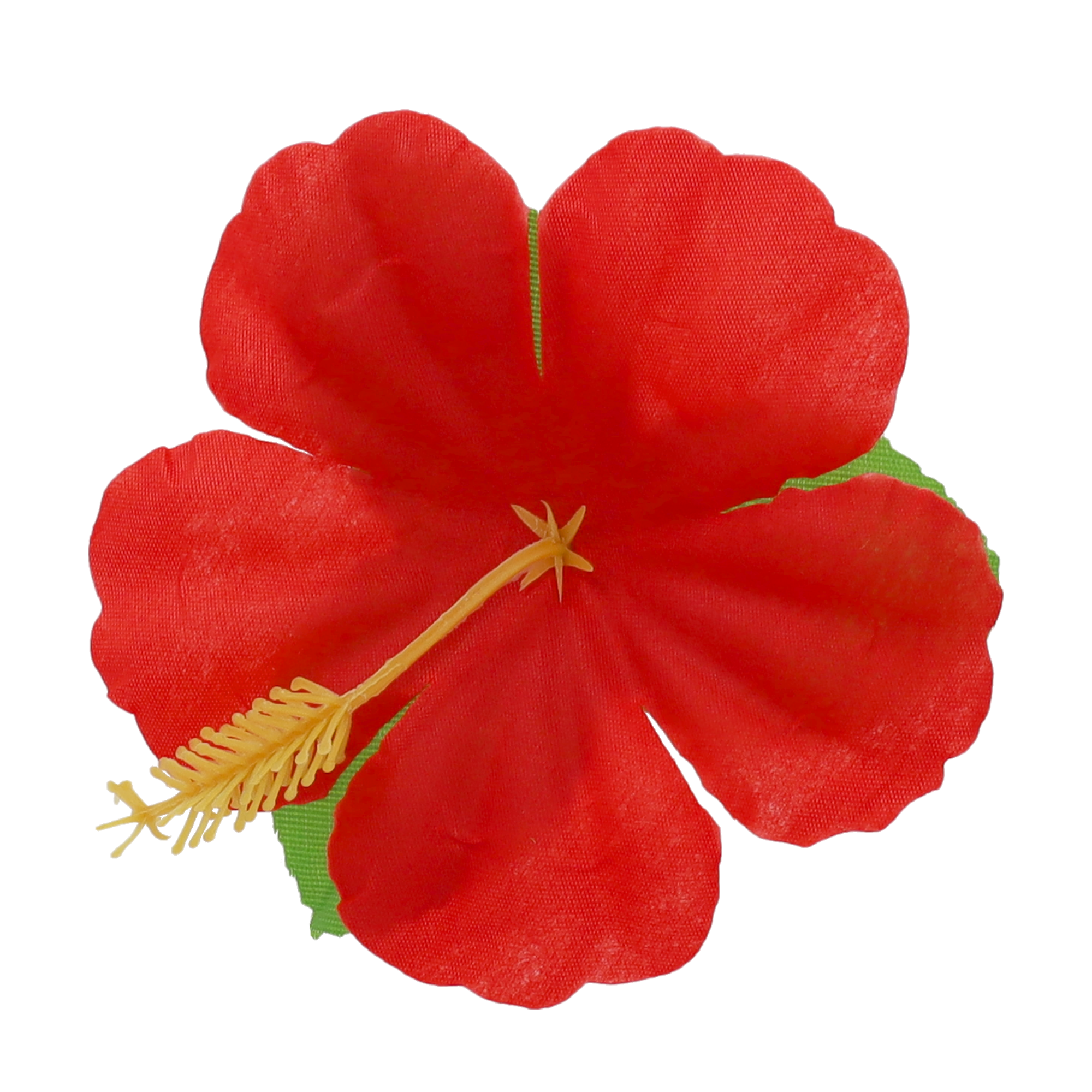 (24er Set) Hawaii Kunstblumen Sommer Party Tisch Deko Hibiskus Blüten - Bunt