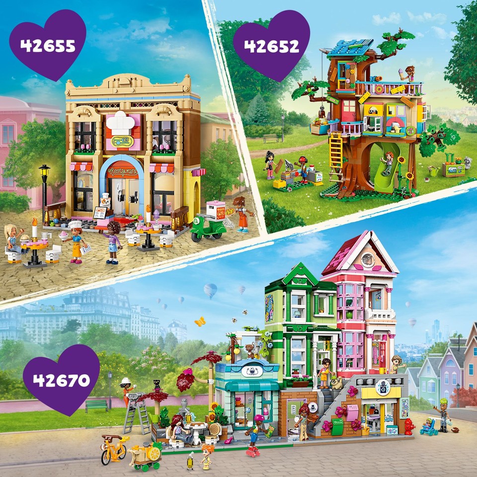LEGO - LEGO Friends - Biavlerhus og blomsterhave (42669)