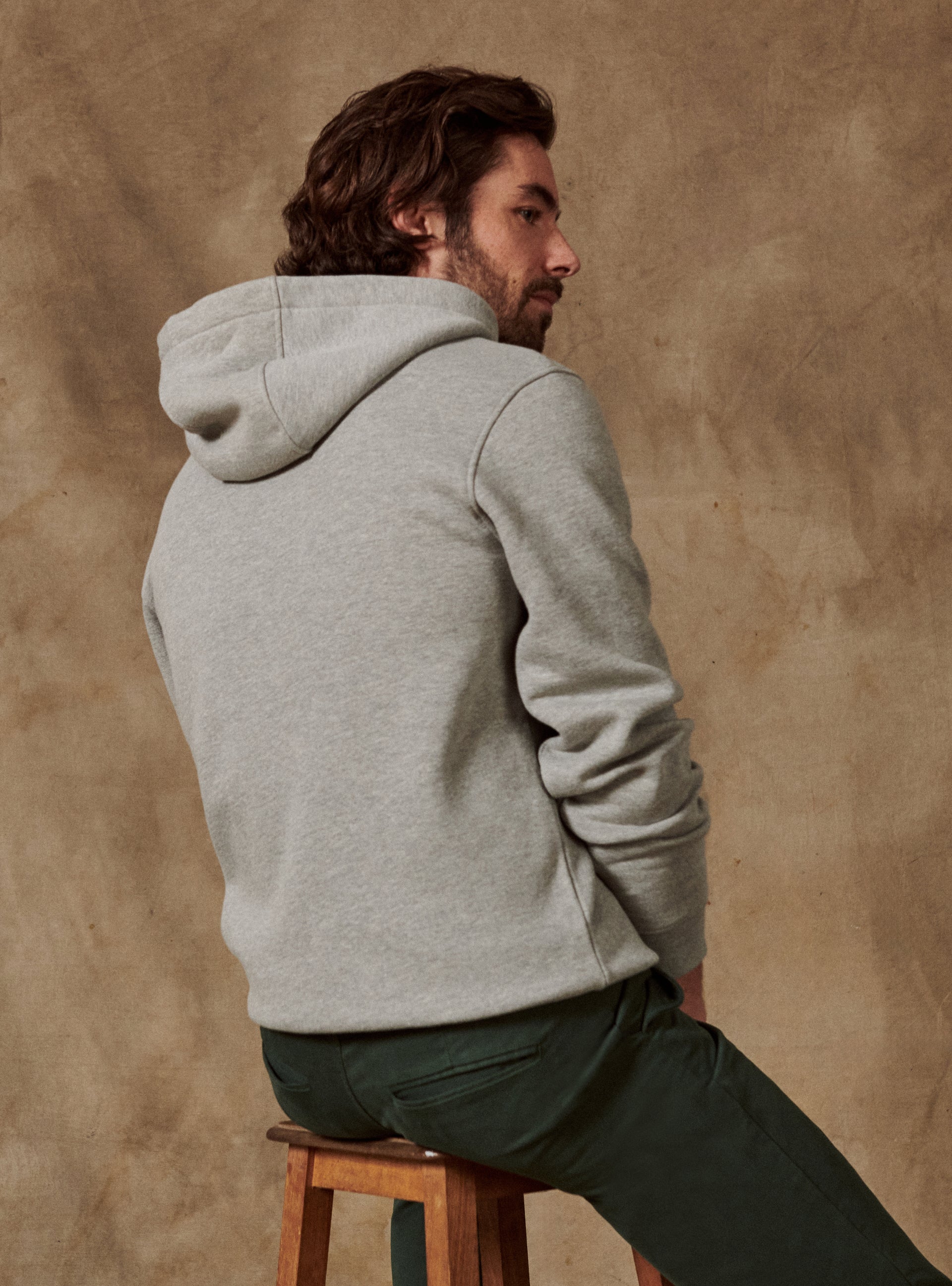 Sweat Freeman Mixed Grey