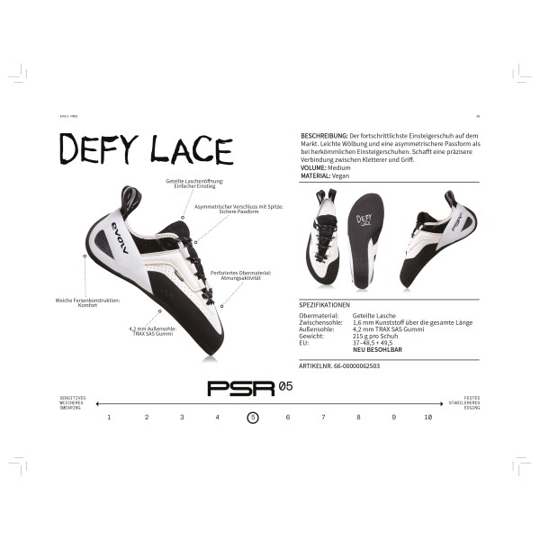 Evolv - Defy Lace - Chaussons d'escalade