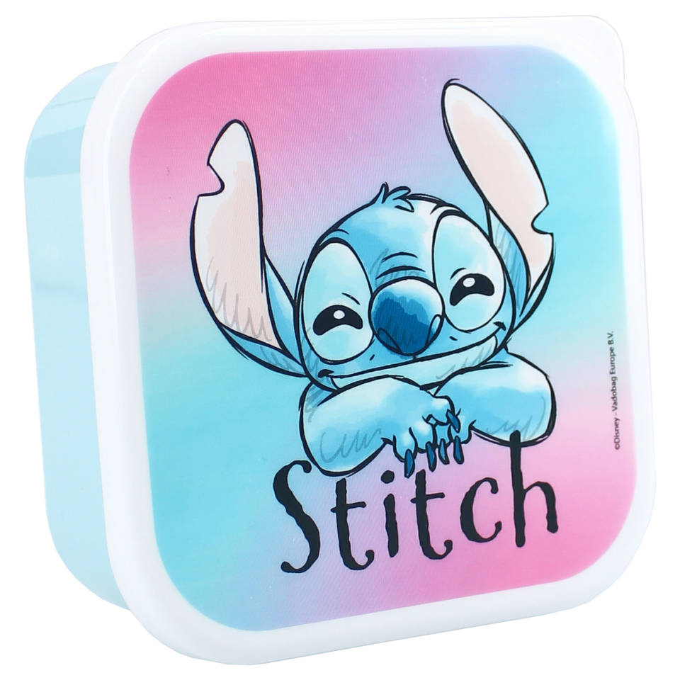 Disney Stitch Fresh Bites 3-in-1 snackbox set