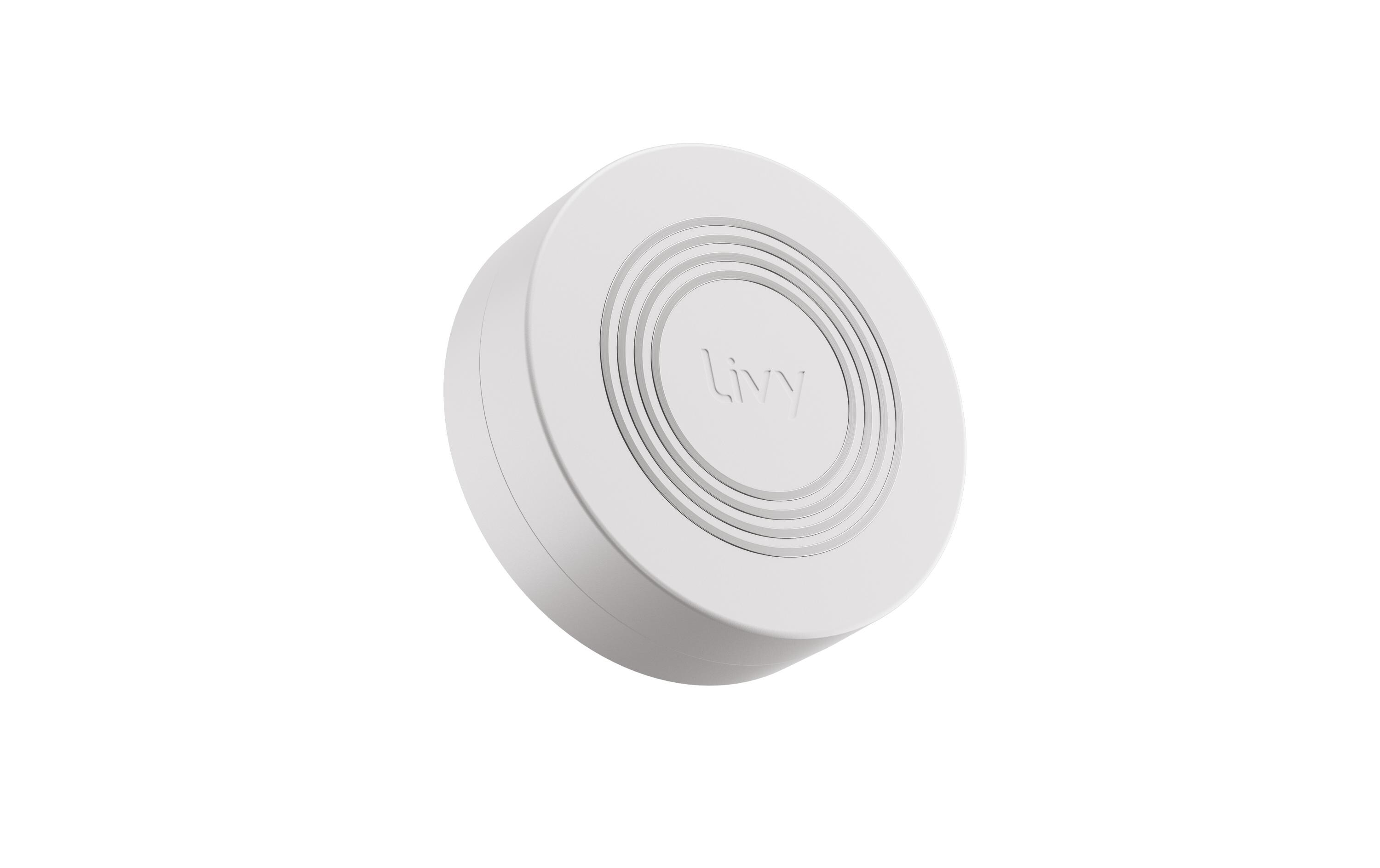Deckenmontageplatte Livy Alive Power PlateFeste Deckeninstallation der Livy Alive Smart Living Station mit Stromanschluss