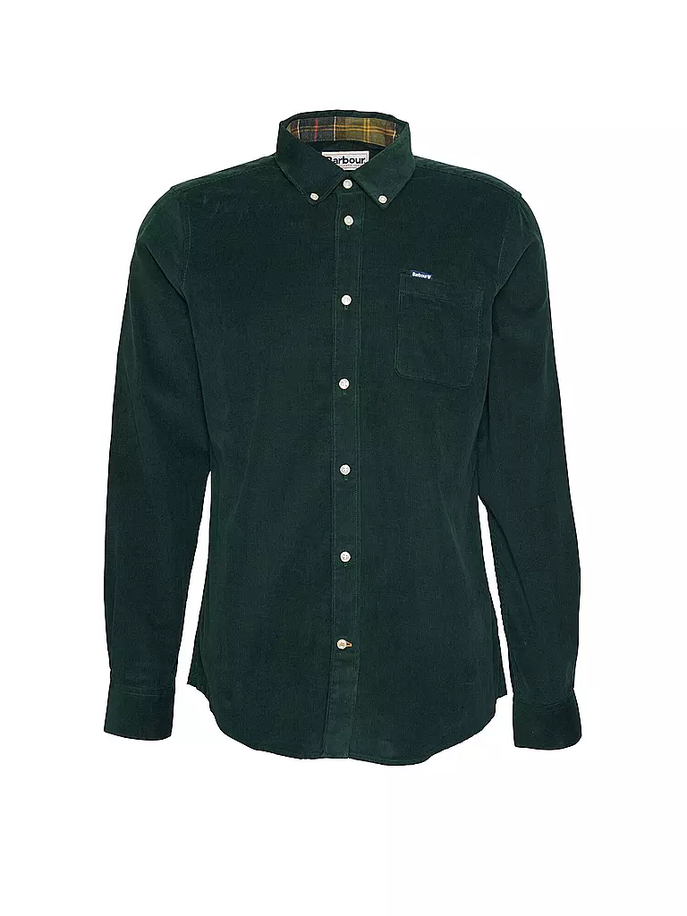 BARBOUR Cordhemd RAMSEY grün