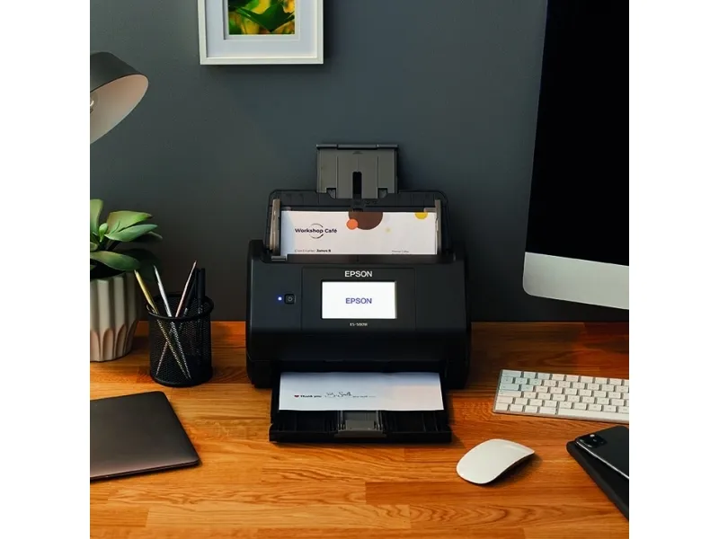 Epson WorkForce ES-580W DIN A4-Dokumentenscanner, ADF 100S.
