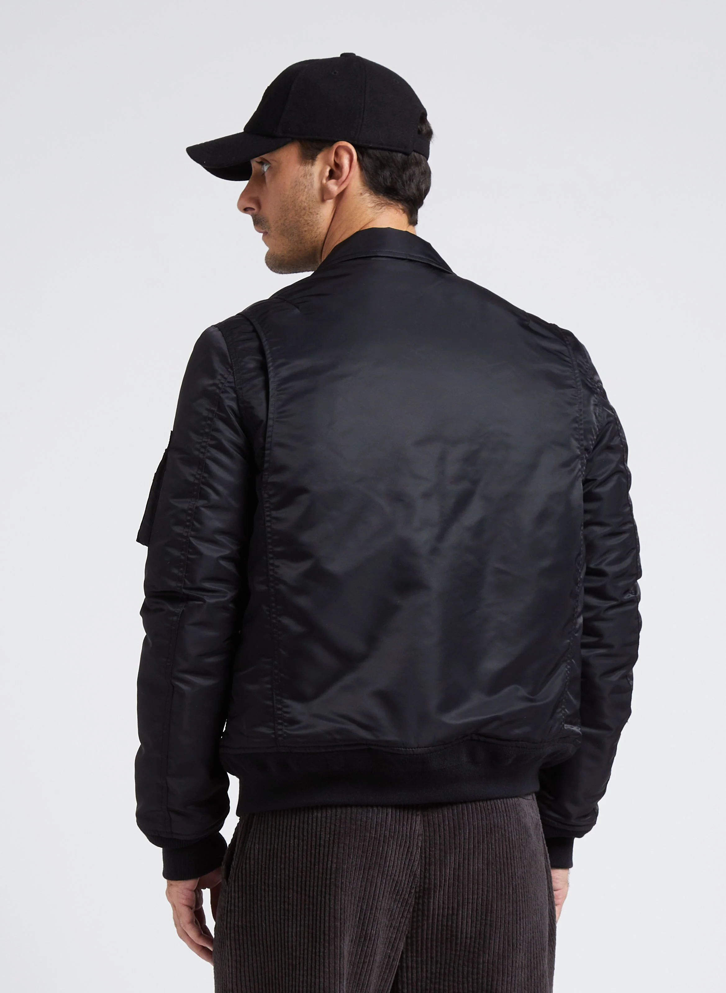 Blouson col classique | Noir