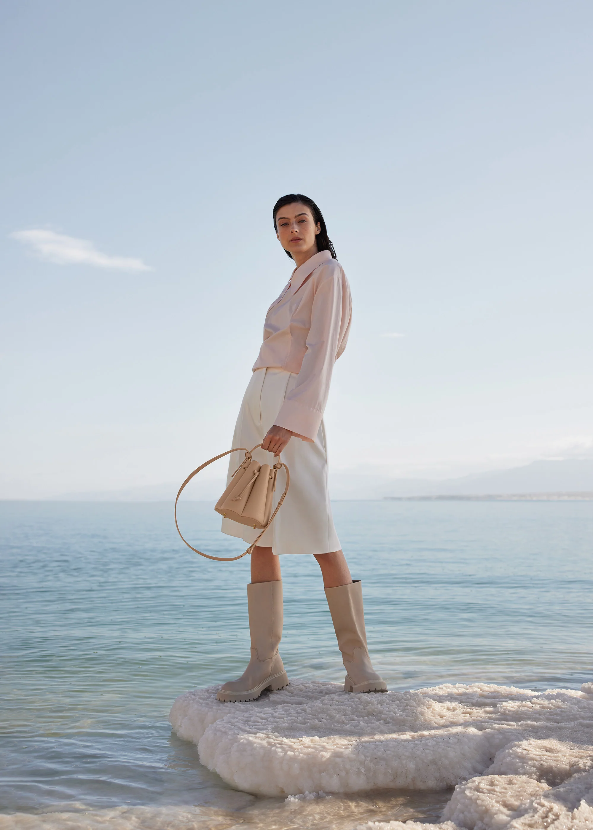 Numéro Huit Mini - Beige Grainé