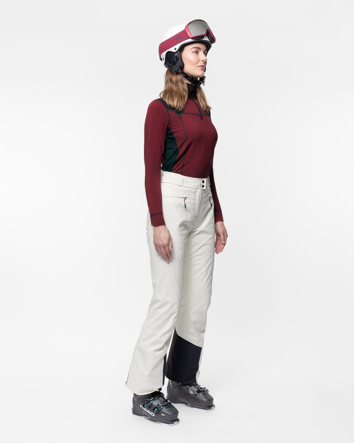 Apex GORE-TEX Pants Dame Whisper white