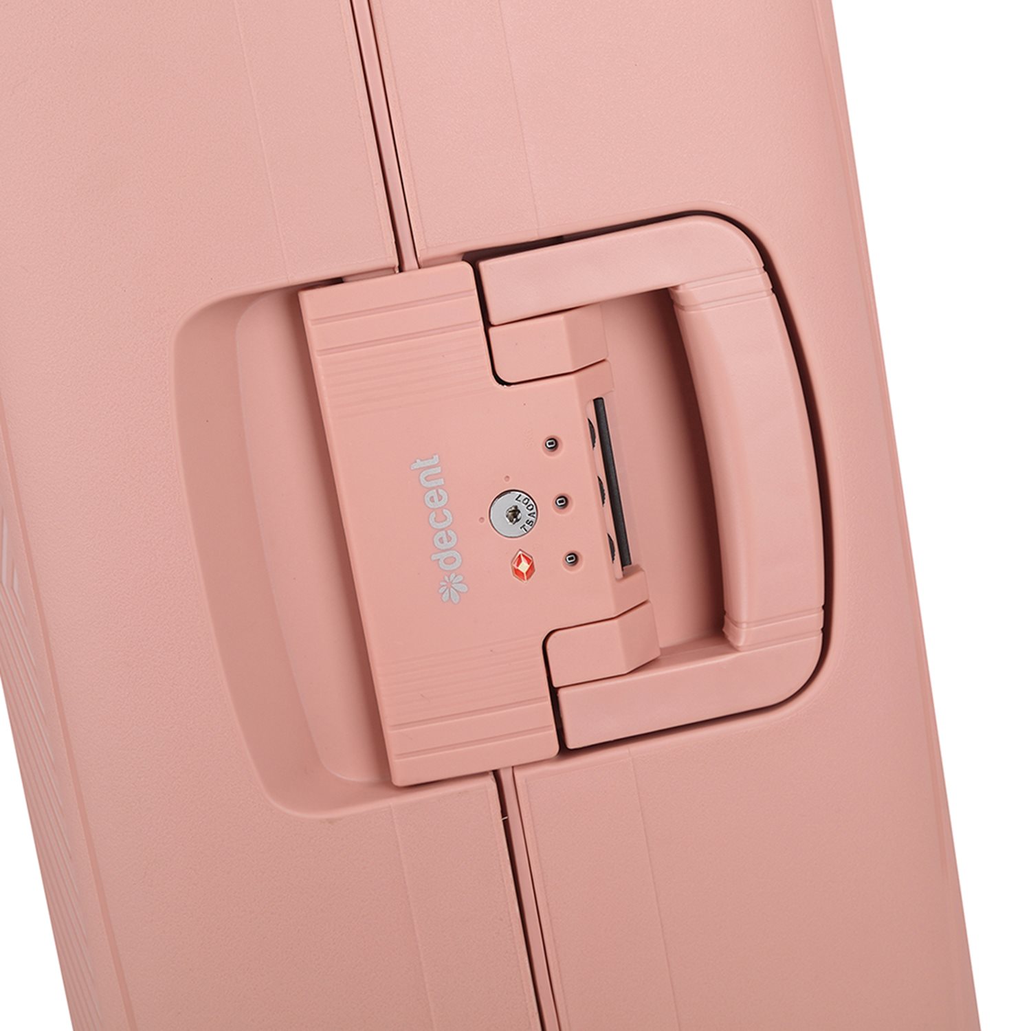 Decent Axiss-Fix 4 Wiel Trolley 68 licht roze