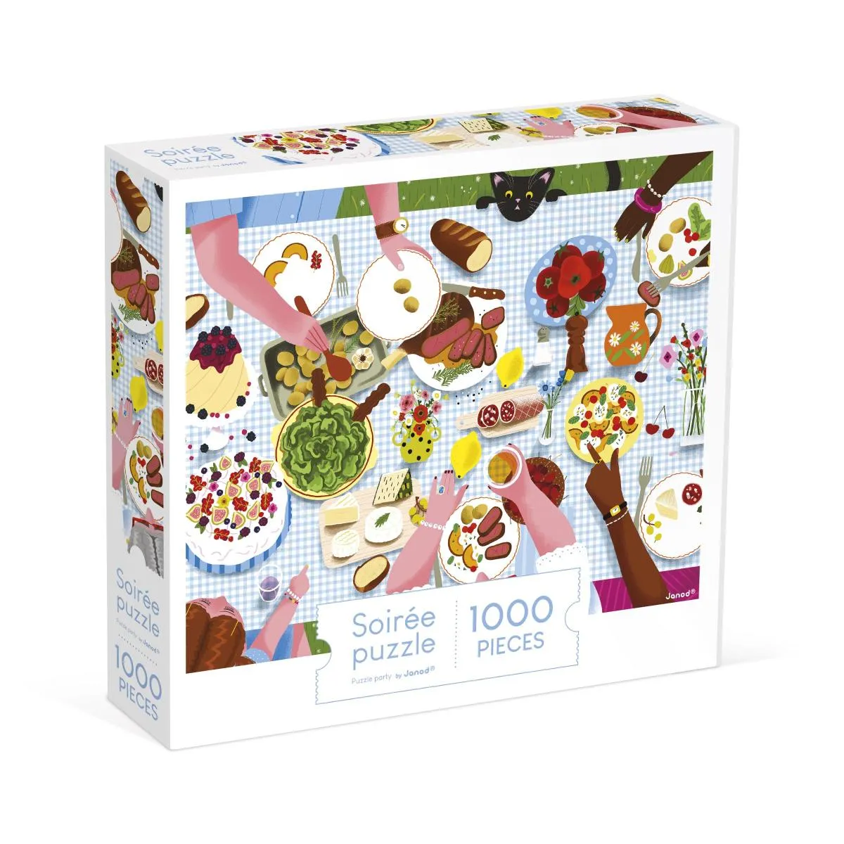 Juratoys-Janod Juratoys Janod Puzzle Repas de Famille - 1000 PCS