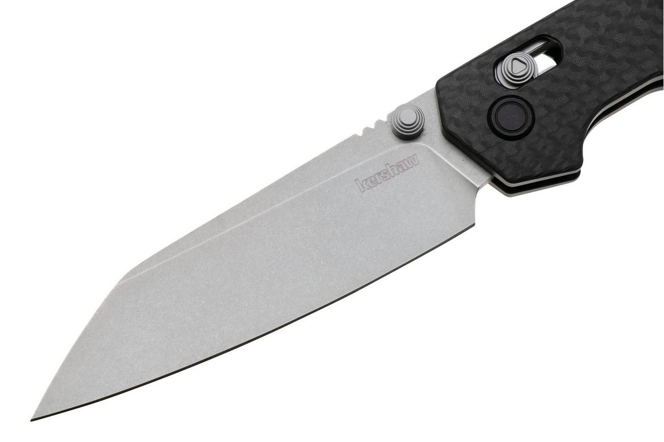 Kershaw Iridium Reverse Tanto 2038RCF Stonewashed M390, Carbon Fiber, Limited Edition zakmes
