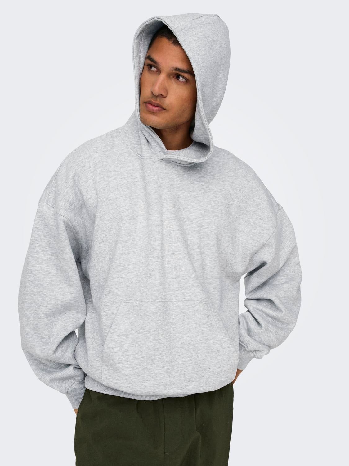 ONSTURNER Sweatshirt Light Grey Melange