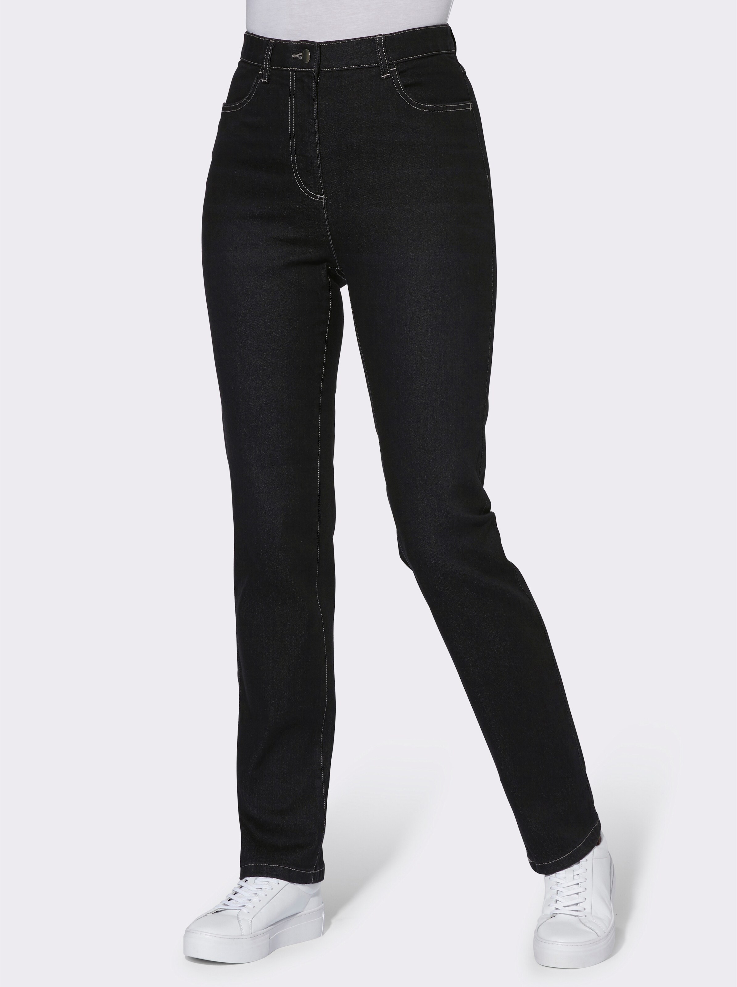 High-waist-Jeans