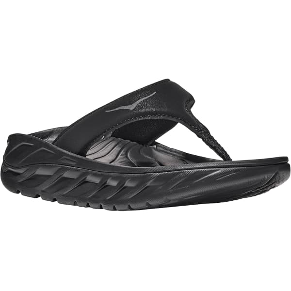 Tong de récupération HOKA ONE ONE ORA RECOVERY FLIP W BLACK/DARK GULL GRAY