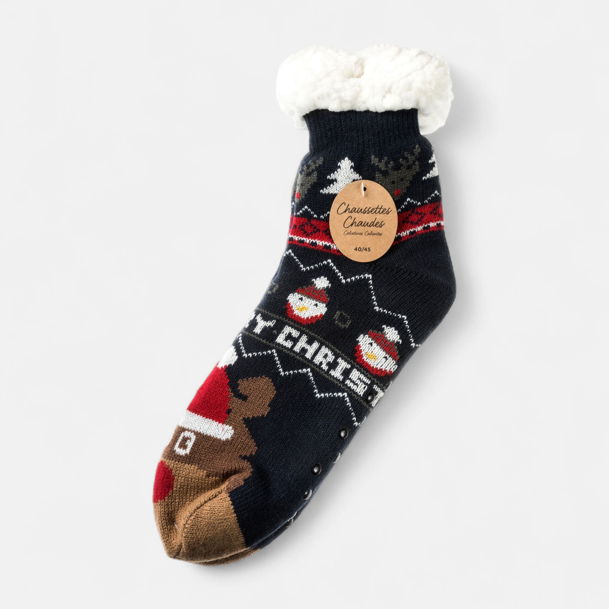 Chaussettes Homme bleu marine