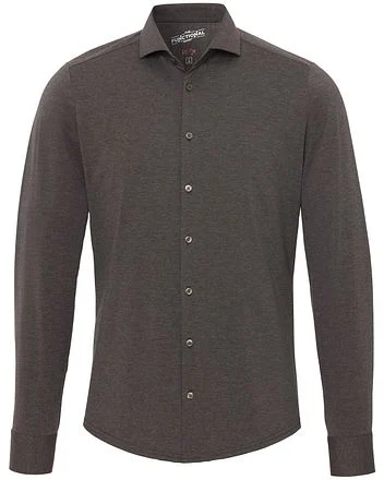 Pure H.Tico The Functional Shirt Bruin 3386-21150-245 kopen
