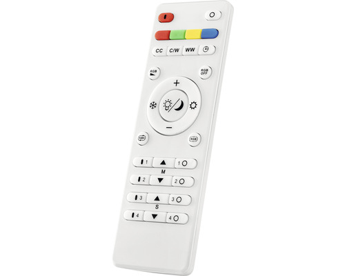 Dimbaar LED-paneel 18W 1260 lm CCT 2700-6200 K RGB 30x30 cm zand/wit + afstandsbediening