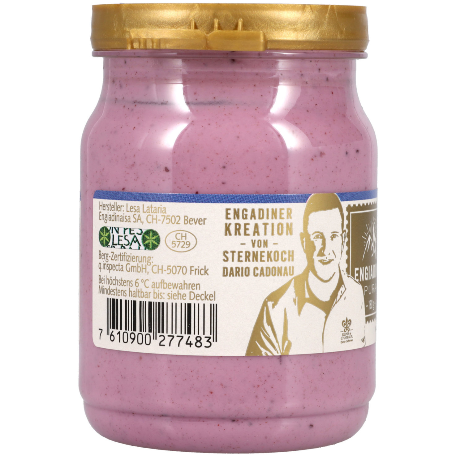 Engiadina Pura Joghurt Heidelbeeren Wacholder
