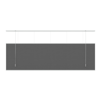 KARWEI dubbel plisségordijn verduisterend antraciet (kleurnr. 6013) 200x180 cm (bxh)