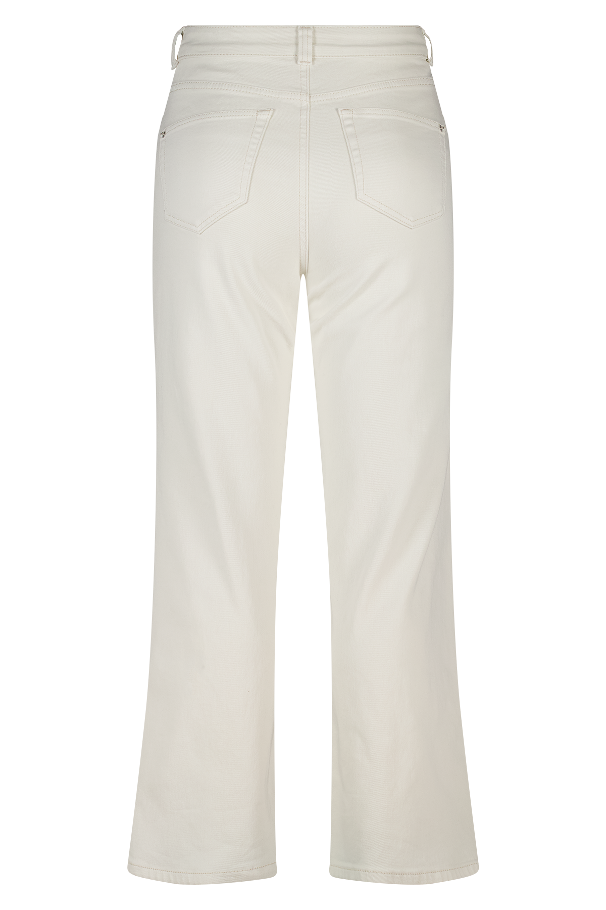 Wide leg jeans met hoge taille Licht kit