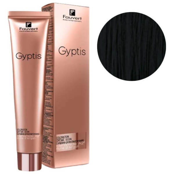 Crème de soin colorante Gyptis n°1 noir Fauvert 100ML