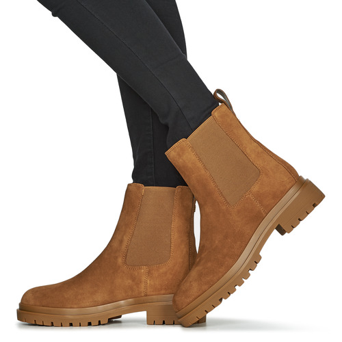 Lauren Ralph Lauren - CORINNE-BOOTS-BOOTIE Cognac