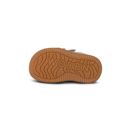 Woden Tristan Allover Pearl Sko, Dry Rose, 20