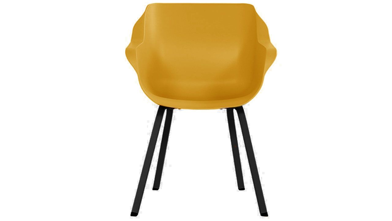 Tuinstoel Curry Yellow 11.680.872 Sophie Element B62 x D58 x H84 cm