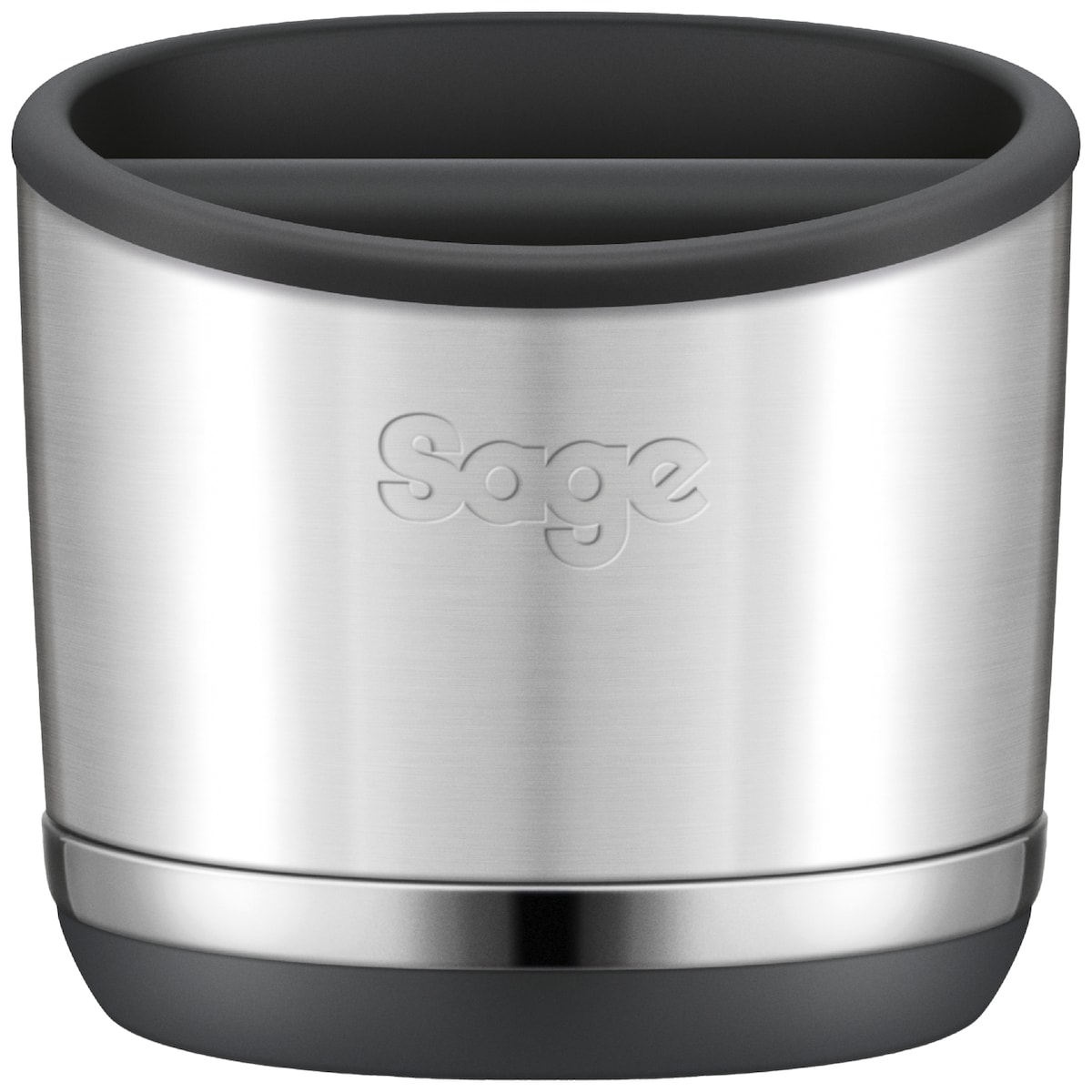 Sage bankeboks til kaffegrut 20 Brushed St. Steel
