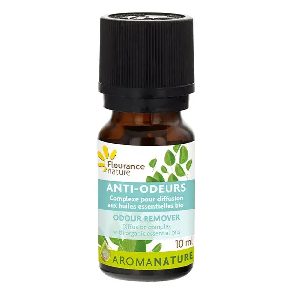 Fleurance Nature - Complexo de Difusão Neutralizador de Odores Orgânico - Frasco de Vidro de 10ml