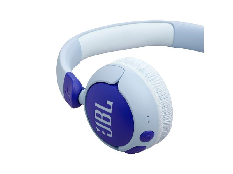 JBL Wireless On-Ear-Kopfhörer JR320 BT Blau Kabelloser On-Ear-Kopfhörer für Kinder