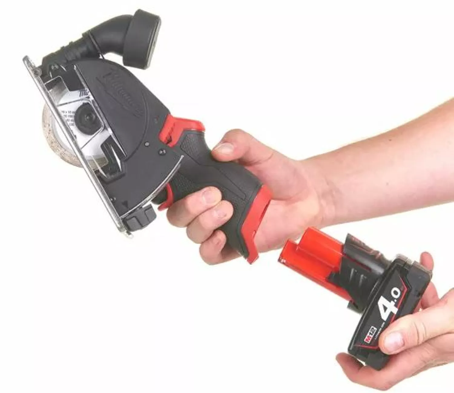 Milwaukee M12 FCOT-0 12V Li-Ion accu Haakse slijper body - Koolborstelloos - 10 x 76mm