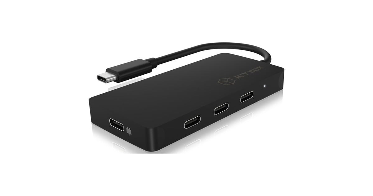 ICY BOXIB-HUB1429-CPD usb-hub  (Zwart)