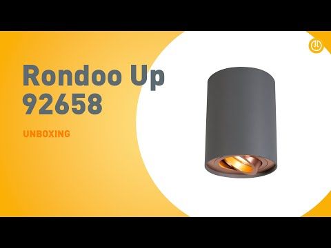 Spot grijs met koper draai- en kantelbaar - Rondoo Up