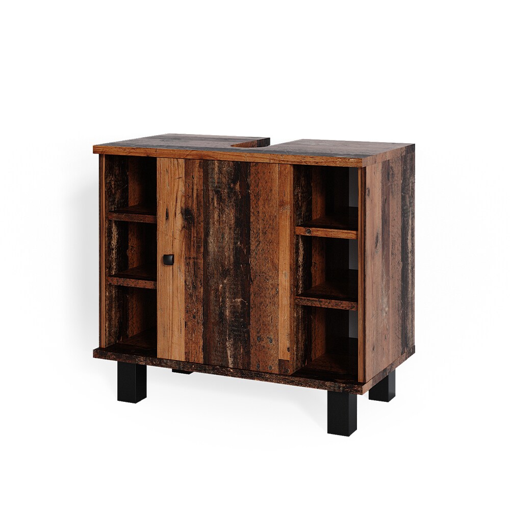 Vicco Waschtischunterschrank Badschrank Unterschrank Fynn Old Style Badmöbel