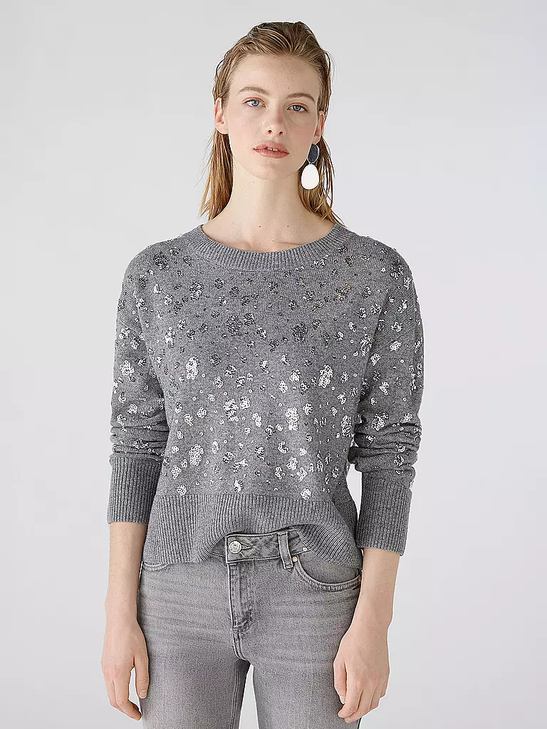 OUÍ Pullover grau