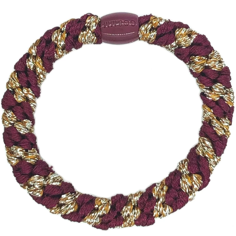 By Stær BRAIDED Hairtie - Multi Purple/Yellow/Pink